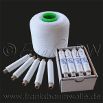 Frank's Baumwolle Color Line - Weiss, Karton