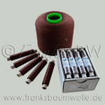 Frank's Baumwolle Color Line - Schokolade, Karton